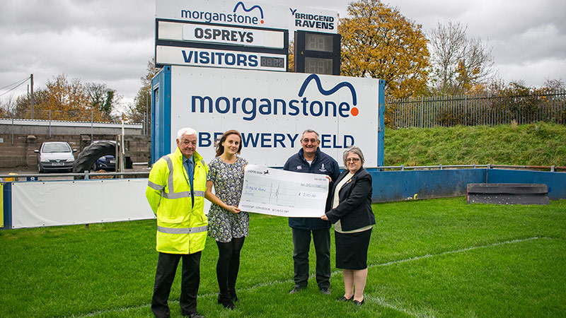 Morganstone Raise Money For Ravens