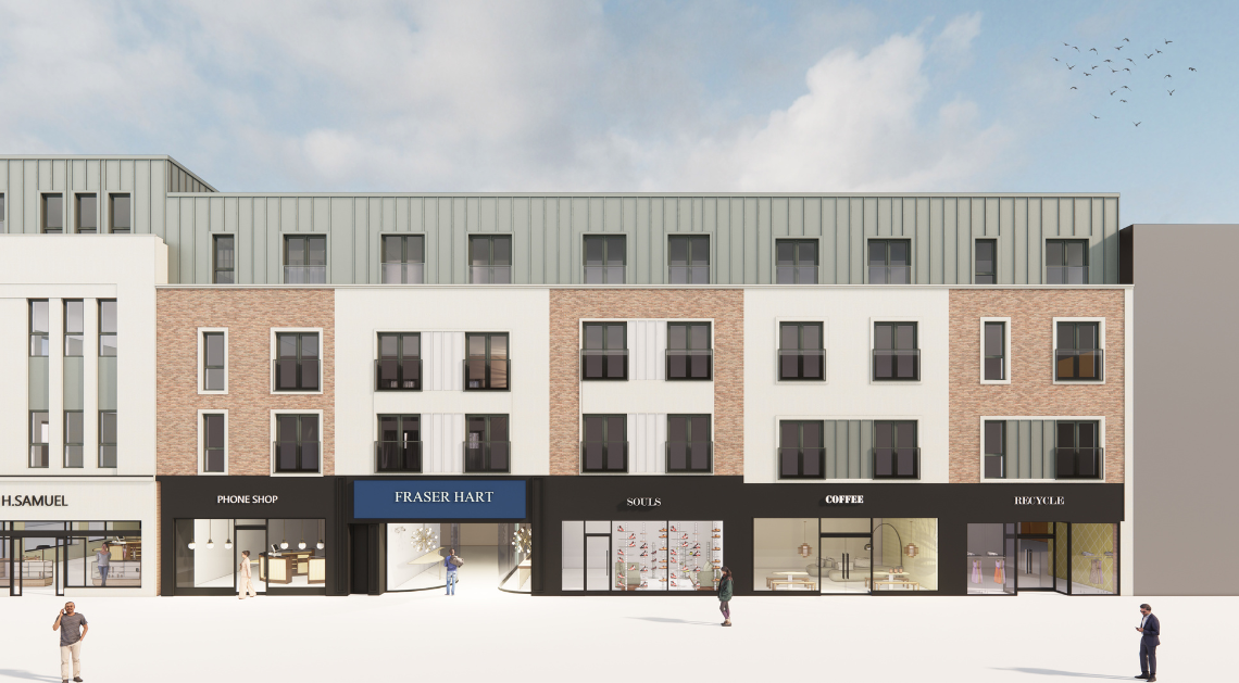 Oxford St Elevation Front