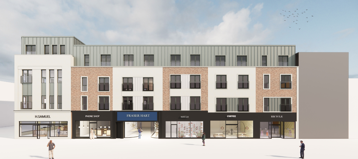 Oxford St Elevation Front